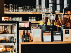 rectangular brown wooden table